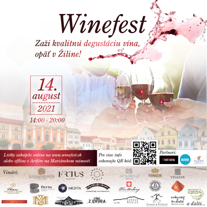 winefest zilina plagat